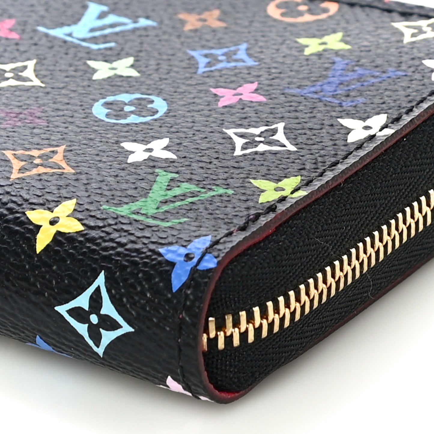 Monogram Multicolor Zippy Coin Purse Black Grenade