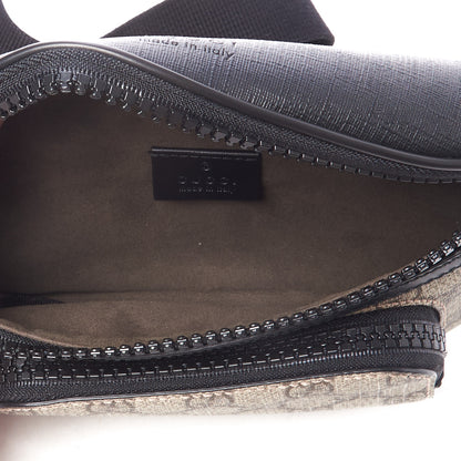 Gucci GG Supreme Monogram Belt Bag Black 6 of 9