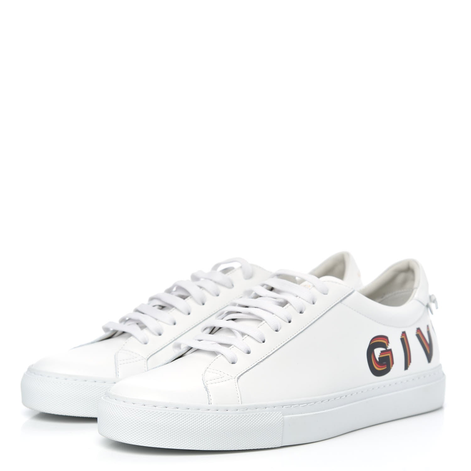 Givenchy Calfskin Logo Mens Urban Street Sneakers 43 White 3 of 9