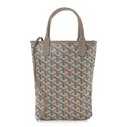 Goyard Goyardine Poitiers Claire Voie Tote Grege Powder Blue 1 of 10
