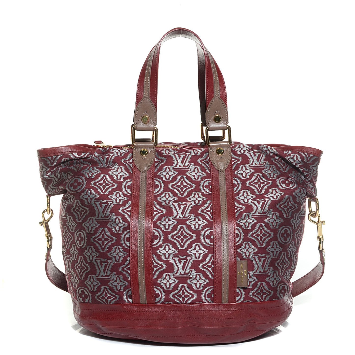 Jacquard Monogram Aviator Bordeaux