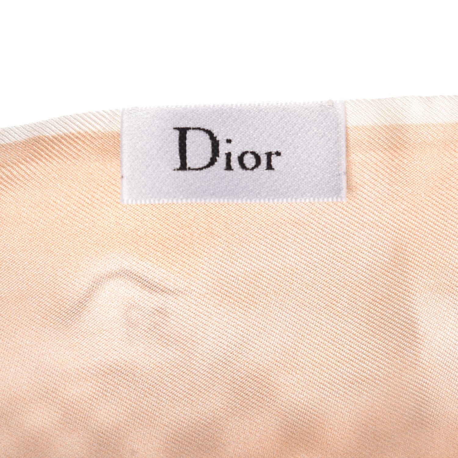 Christian Dior Silk Damier Mitzah Scarf 3 of 7