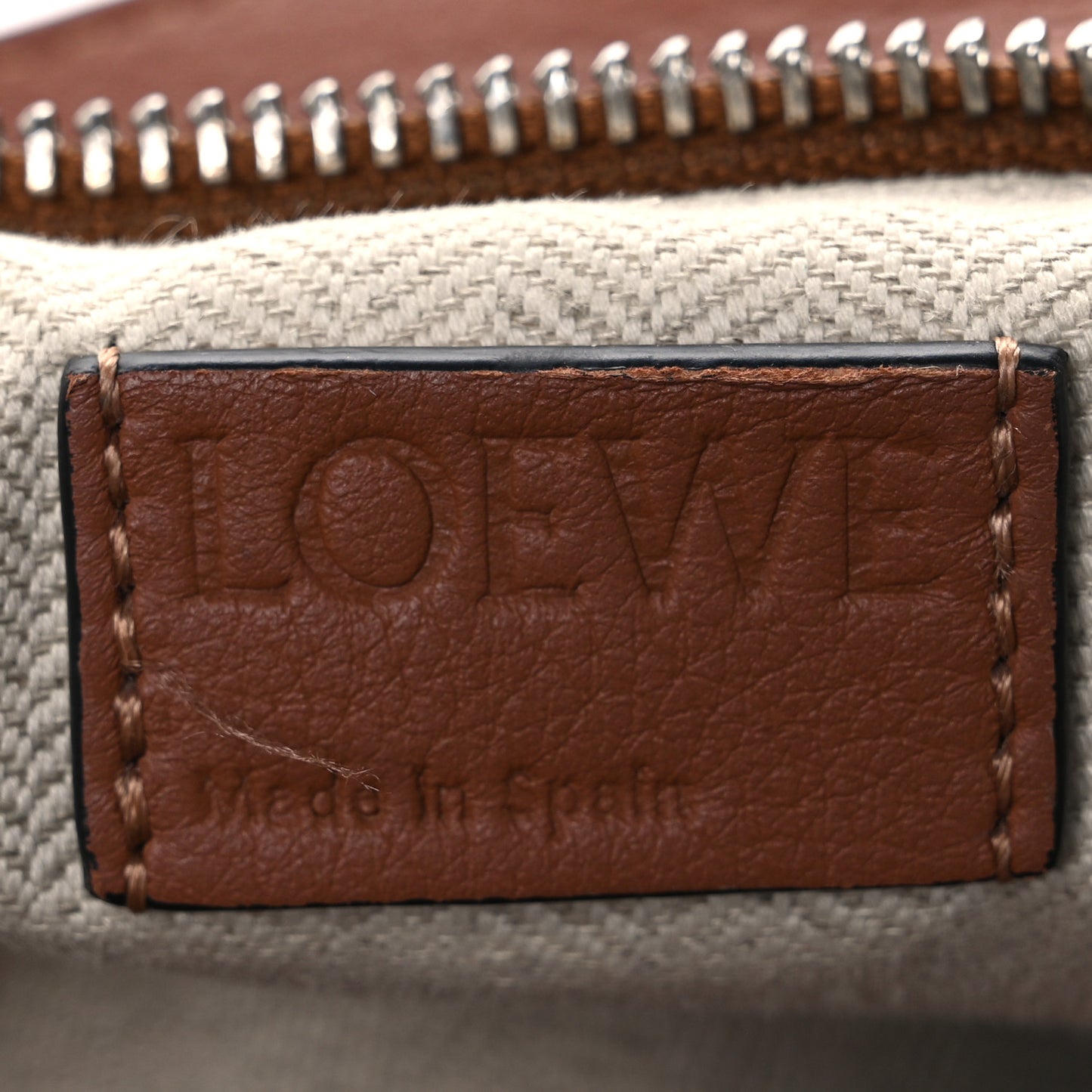 Calfskin Small Puzzle Bag Tan