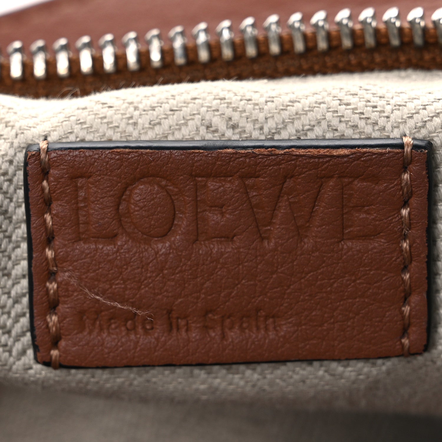 Loewe Calfskin Small Puzzle Bag Tan 6 of 10