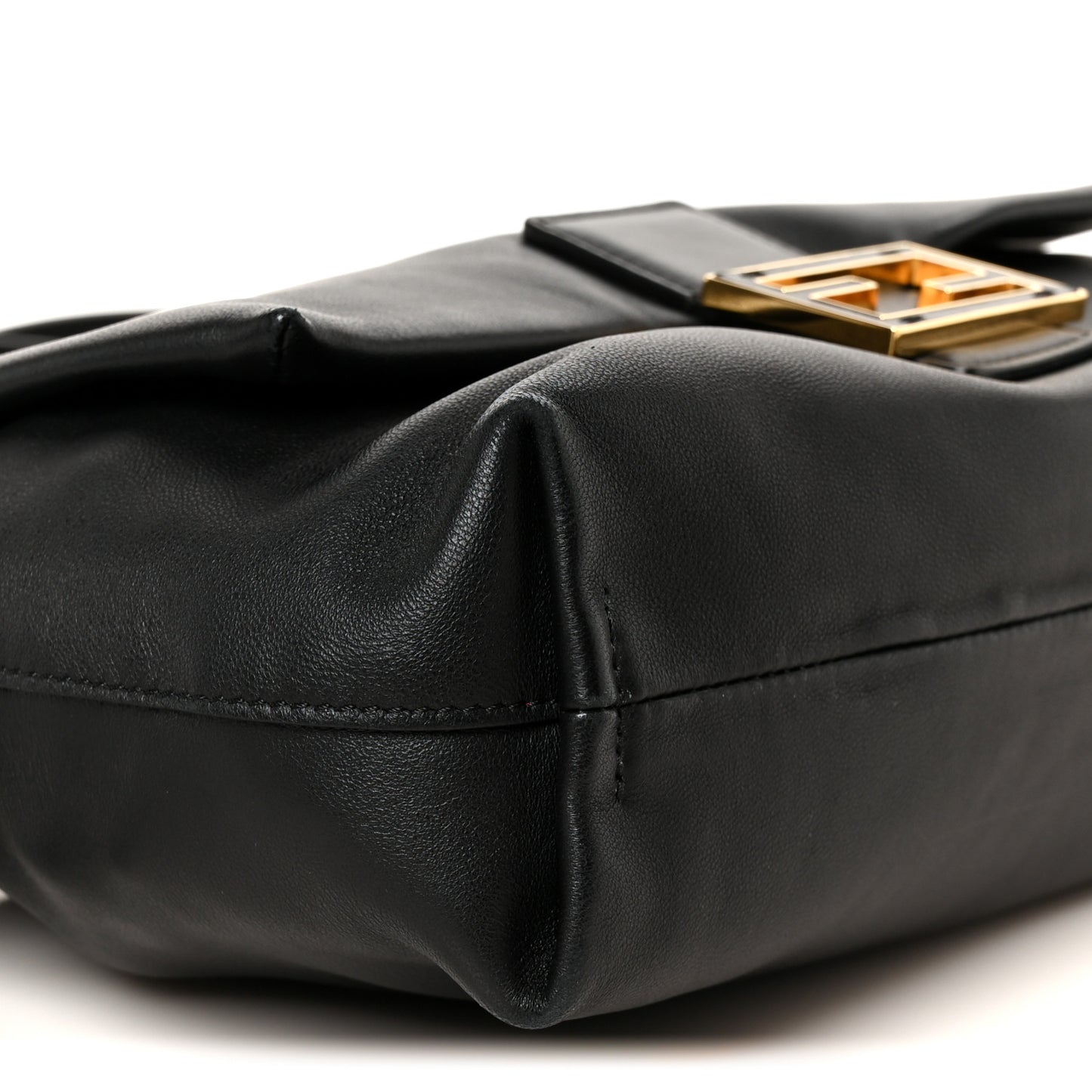 Nappa Medium Mamma Baguette Black