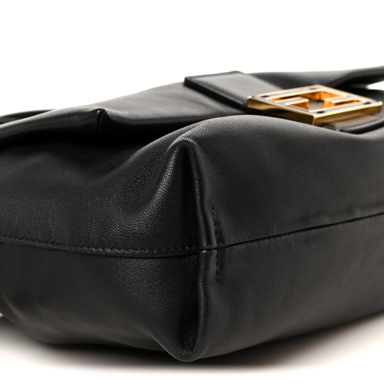Fendi Nappa Medium Mamma Baguette Black 9 of 10