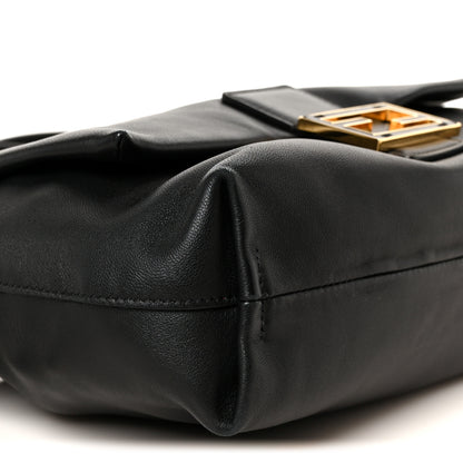 Fendi Nappa Medium Mamma Baguette Black 9 of 10