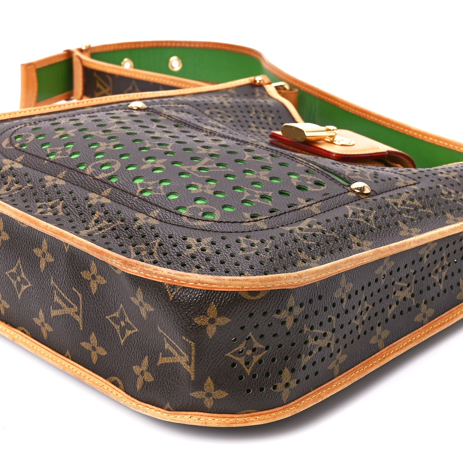 Louis Vuitton Monogram Perforated Musette Green 10 of 10