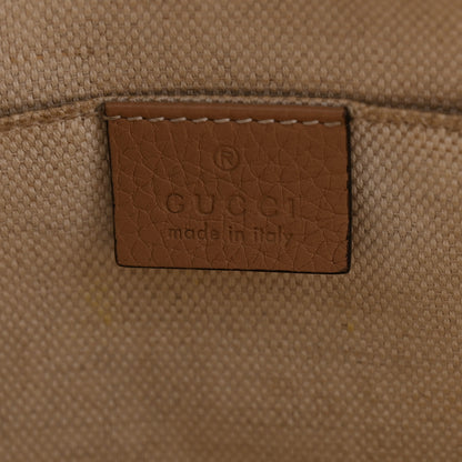 Gucci Pebbled Calfskin Small Soho Disco Bag Camelia 6 of 14