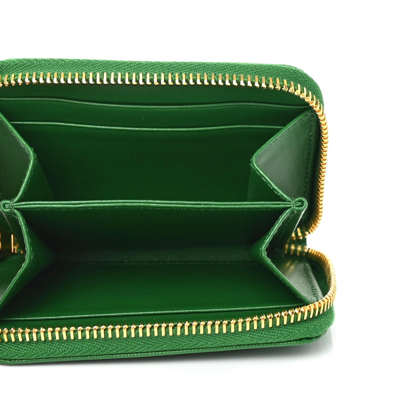 Vitello Move Metal Coin Purse Verde