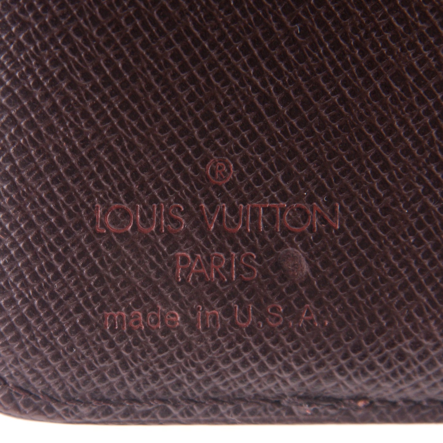 Damier Ebene Zippe Zipped Compact Wallet