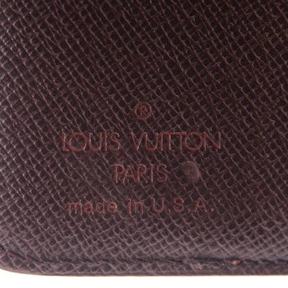 Louis Vuitton Damier Ebene Zippe Zipped Compact Wallet 6 of 7