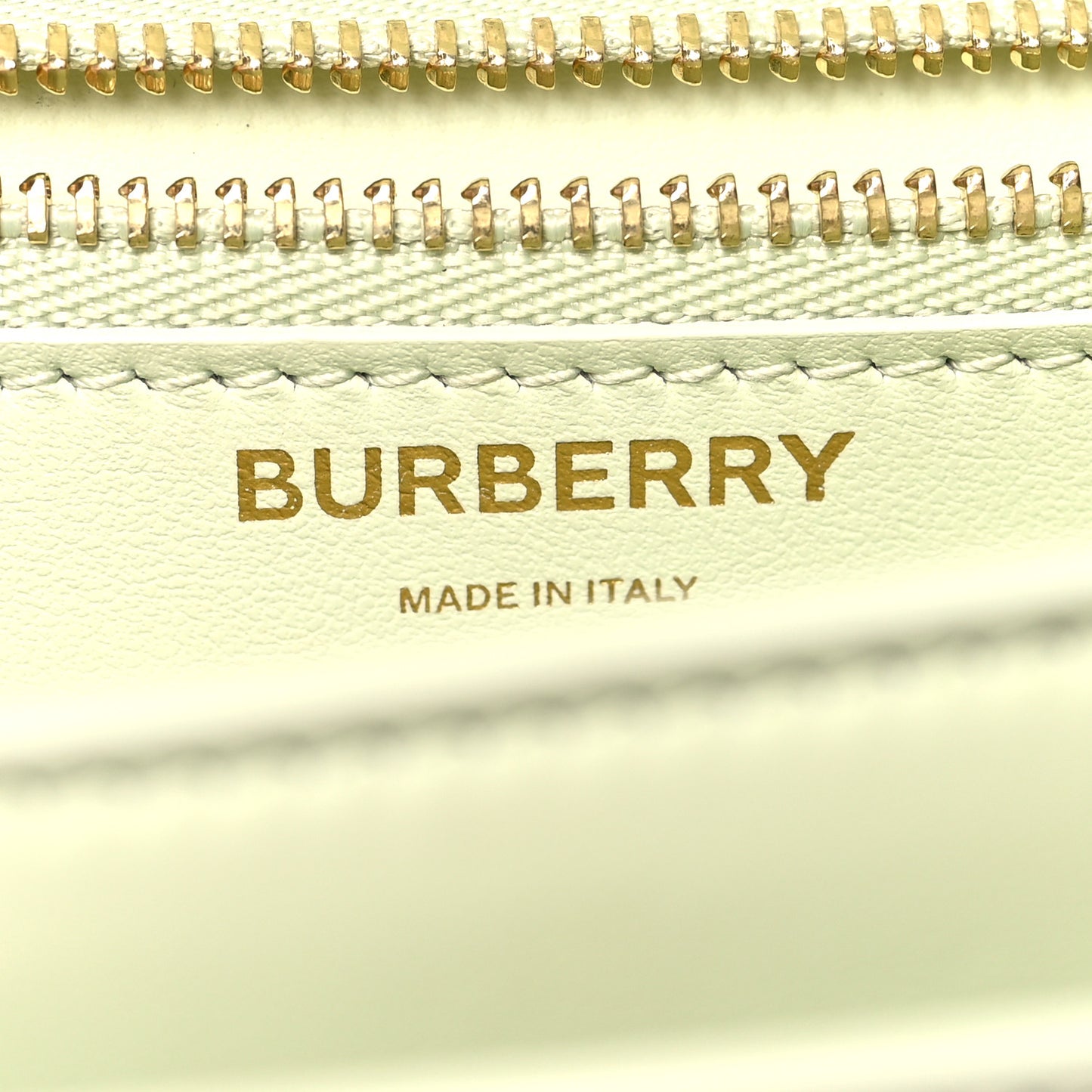 Calfskin Small TB Bag Pale Sage