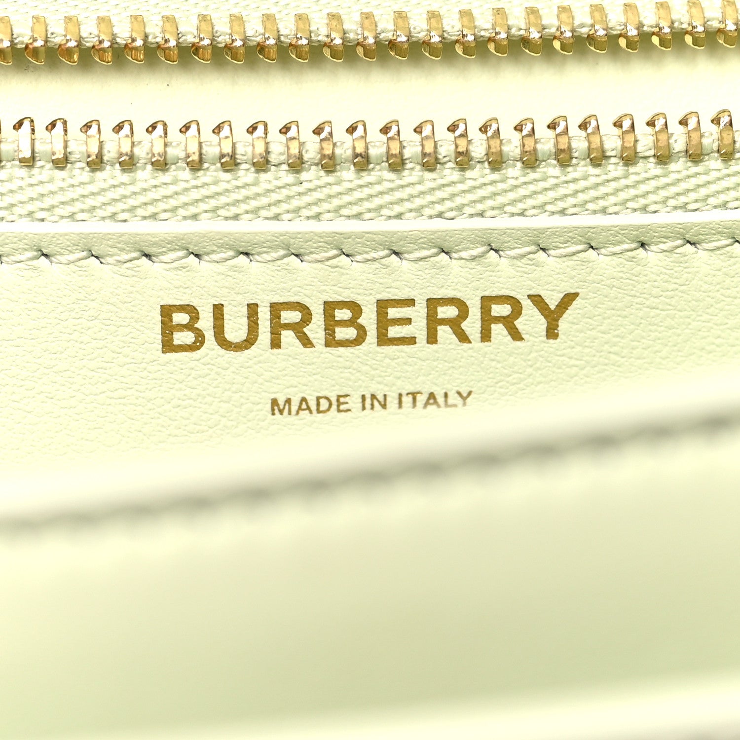 Burberry Calfskin Small TB Bag Pale Sage 6 of 12