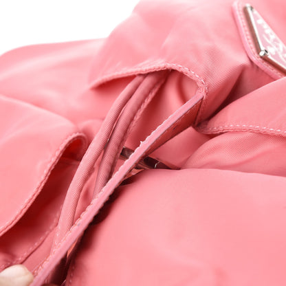 Prada Nylon Vela Medium Backpack Pink 16 of 26