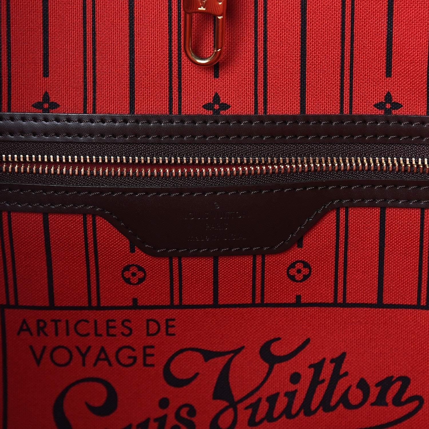 Louis Vuitton Damier Ebene Neverfull GM 5 of 9