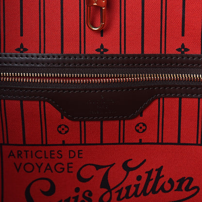 Louis Vuitton Damier Ebene Neverfull GM 5 of 9