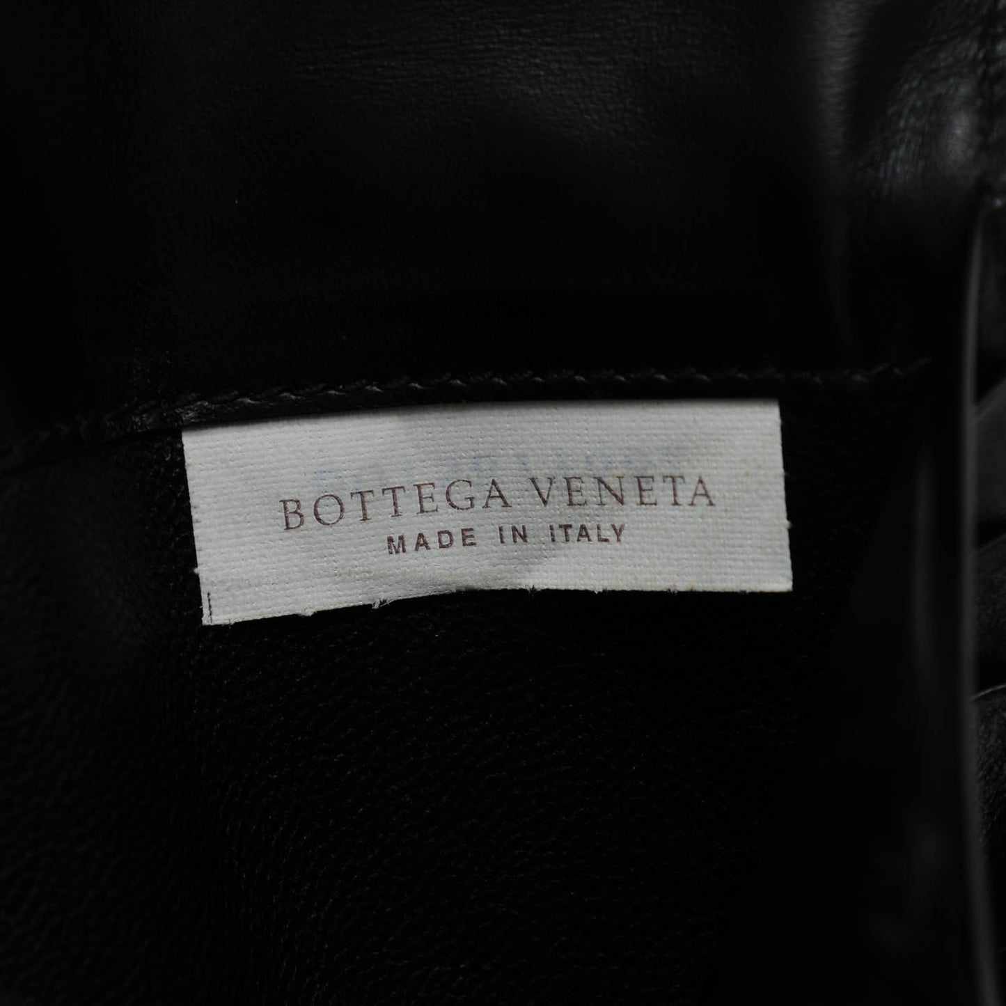 Nappa Intrecciato Continental Wallet on Chain Nero Black