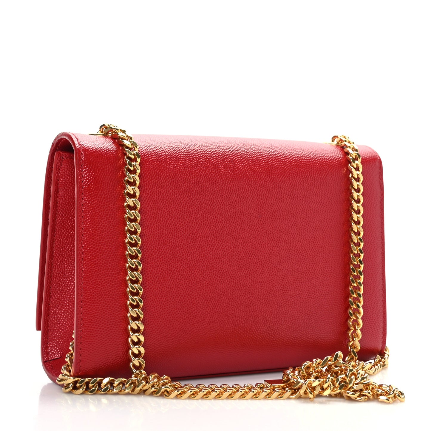 Grain De Poudre Small Monogram Kate Satchel Red