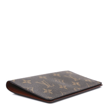 Louis Vuitton Monogram Simple Checkbook Holder Wallet Cover 4 of 10