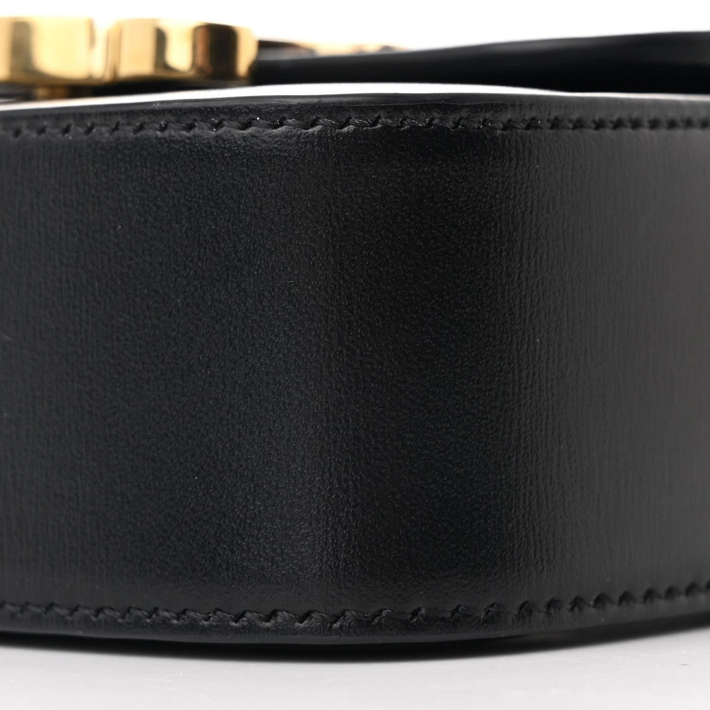 Shiny Calfskin Mini Claude Black