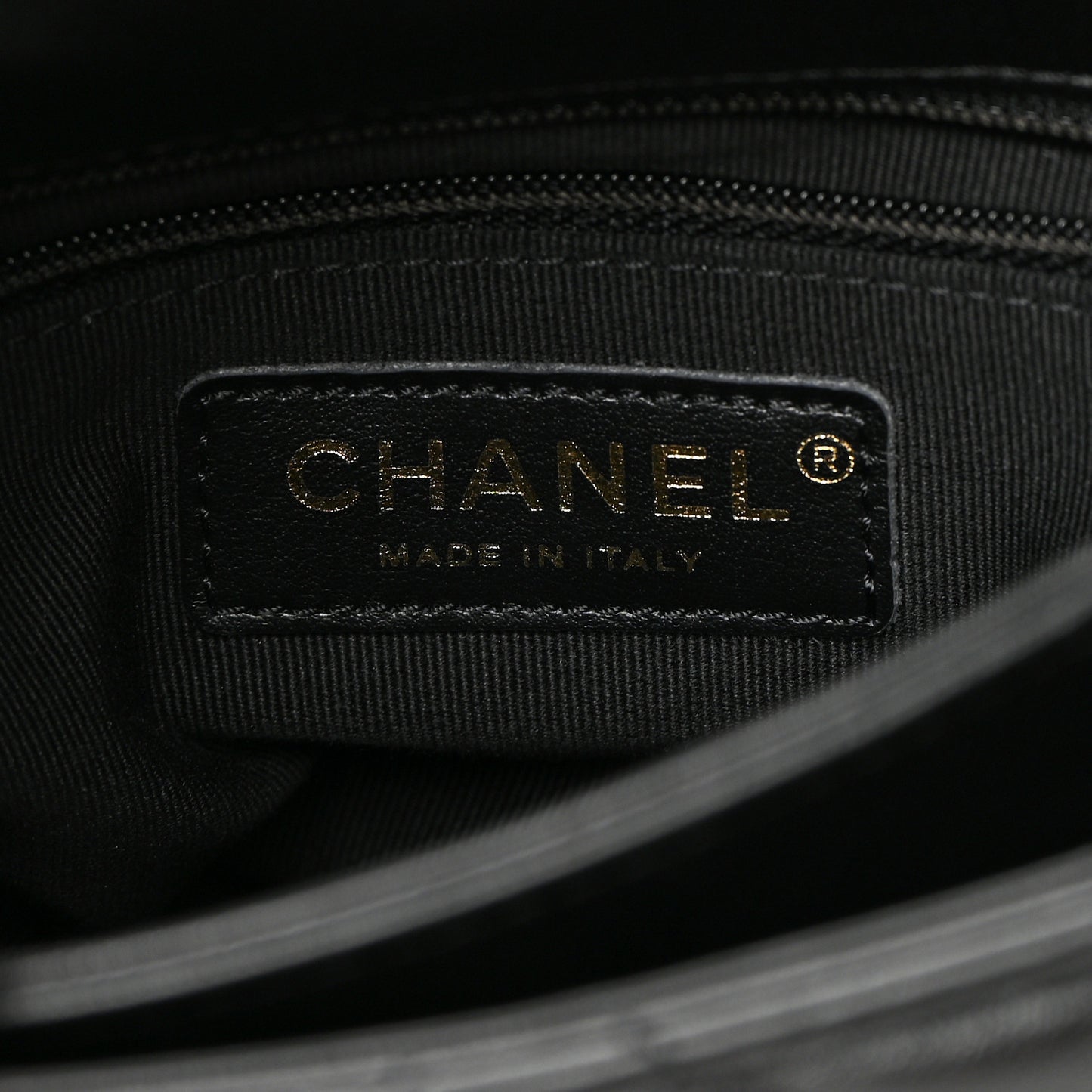 Lambskin Quilted Small Chain Top Handle Flap Black