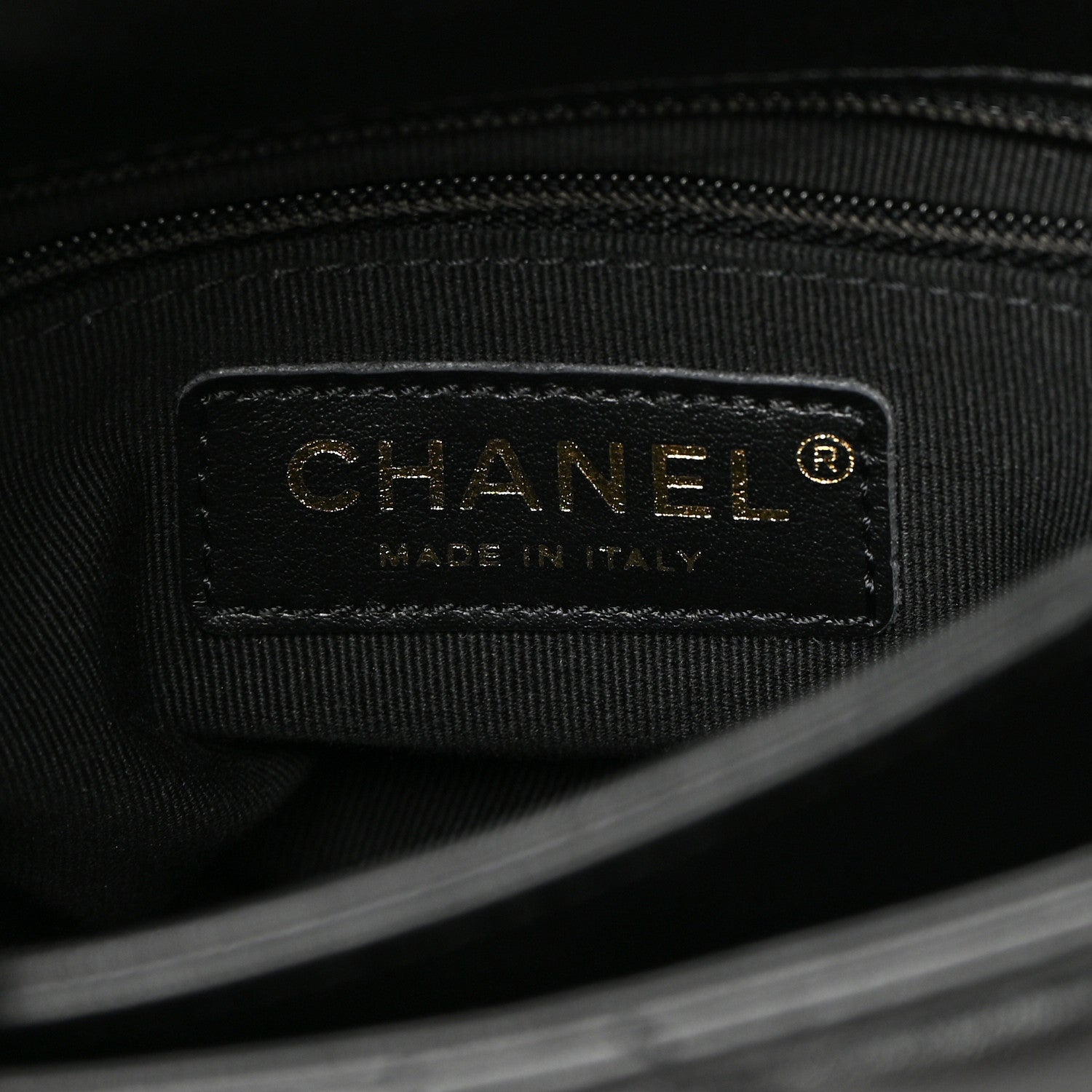 Chanel Lambskin Quilted Small Chain Top Handle Flap Black 6 of 11