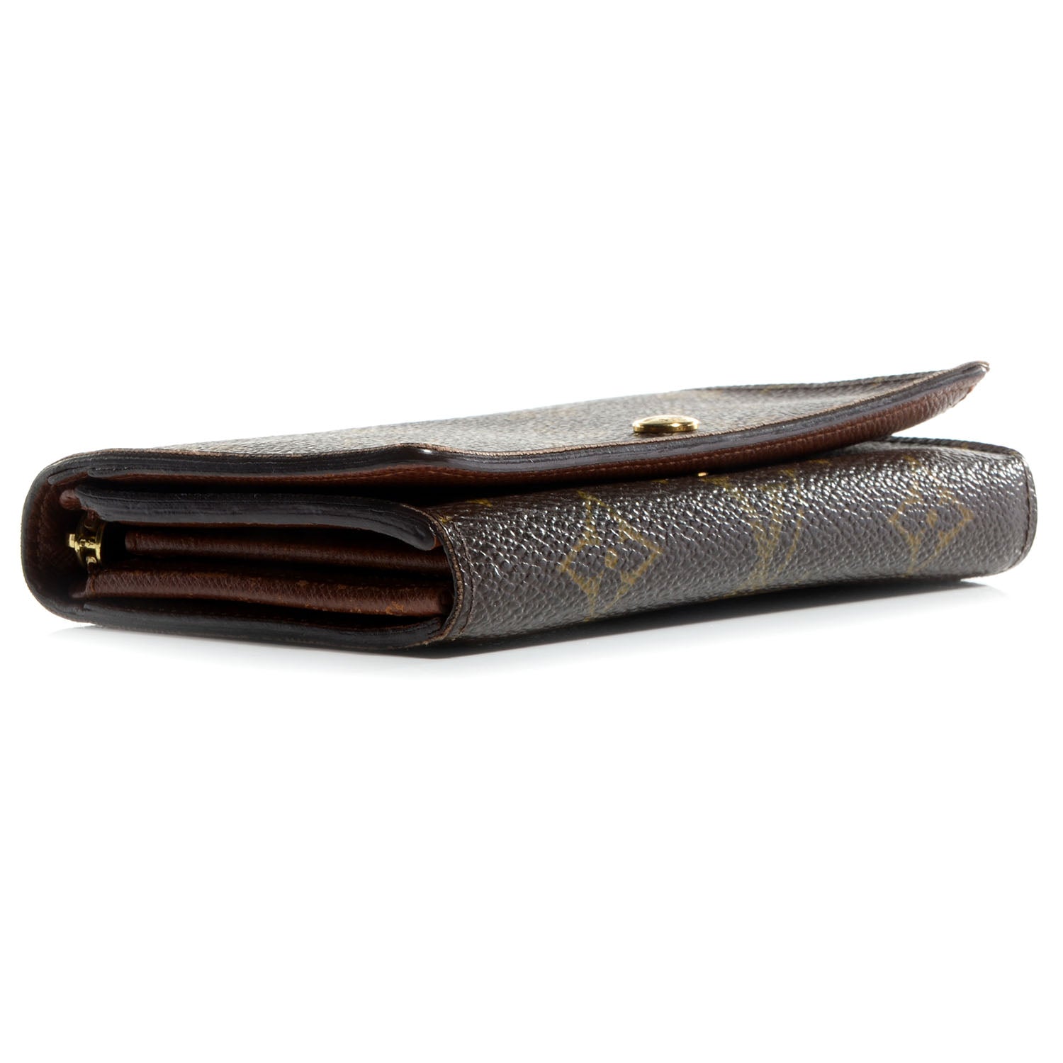 Louis Vuitton Monogram Porte-Monnaie Tresor Wallet 4 of 7