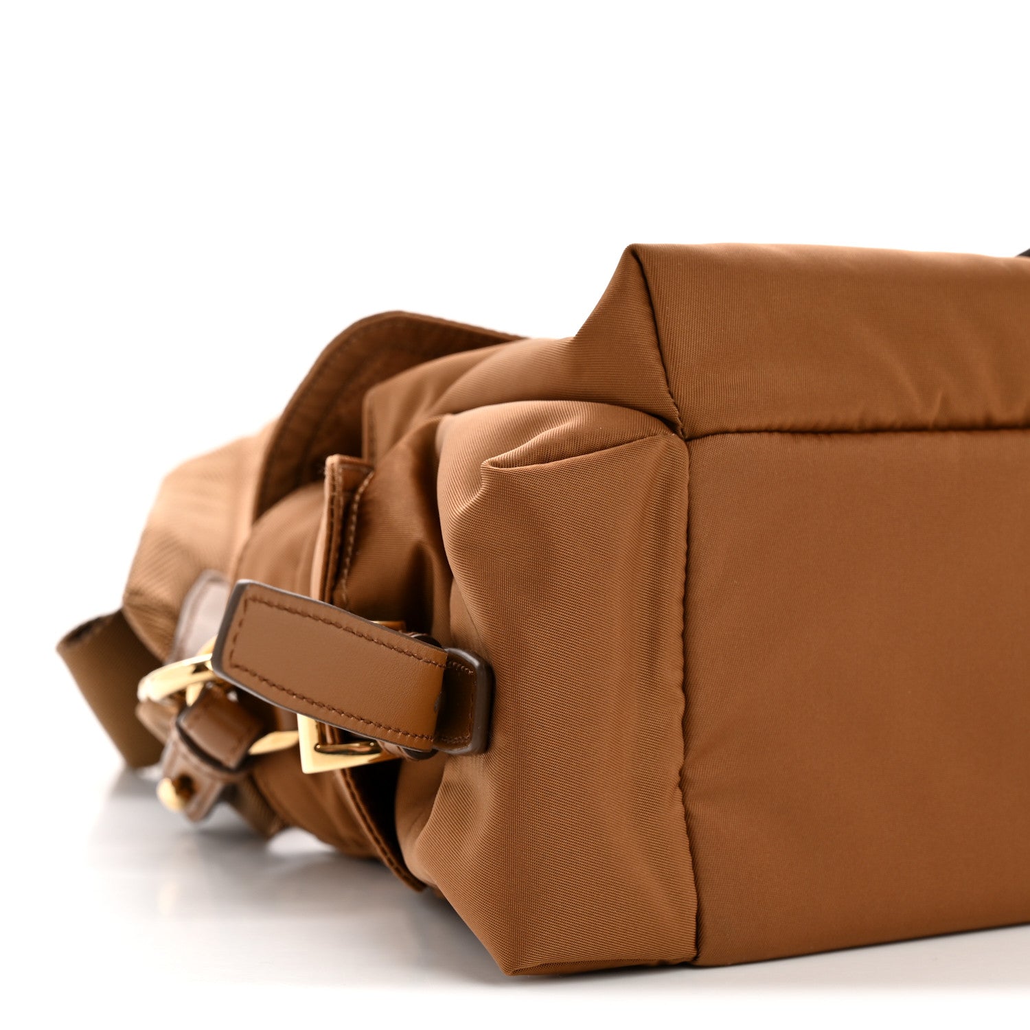 Prada Re-Nylon Medium Explore Shoulder Bag Camel 9 of 11