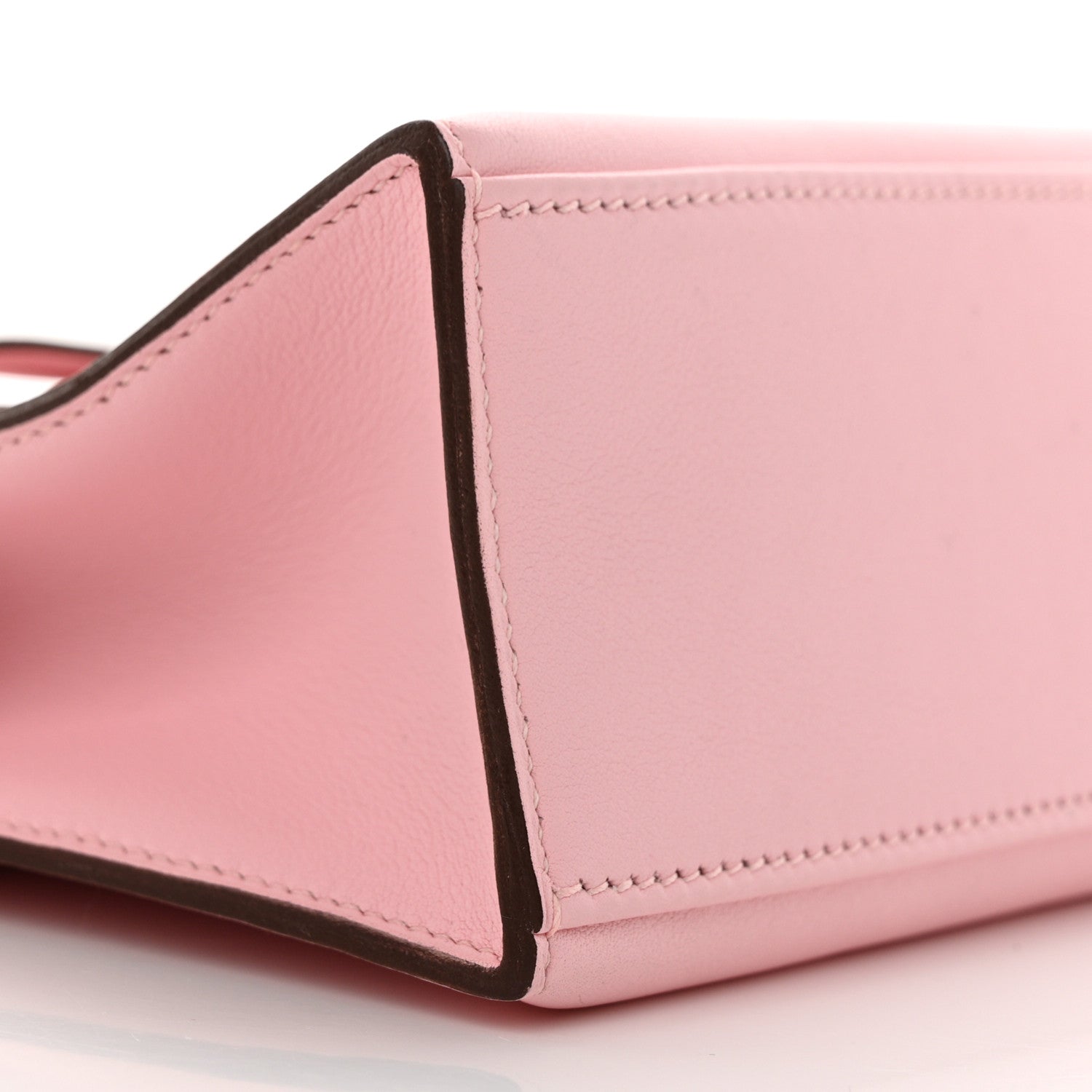 Hermes Swift Kelly Pochette Clutch Rose Sakura 9 of 11