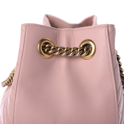 Gucci Calfskin Matelasse Medium GG Marmont Shoulder Tote Bag Perfect Pink 20 of 21