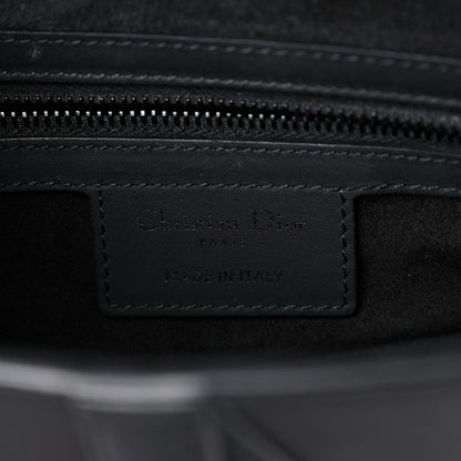 Christian Dior Ultra Matte Calfskin Saddle Bag Black 5 of 15