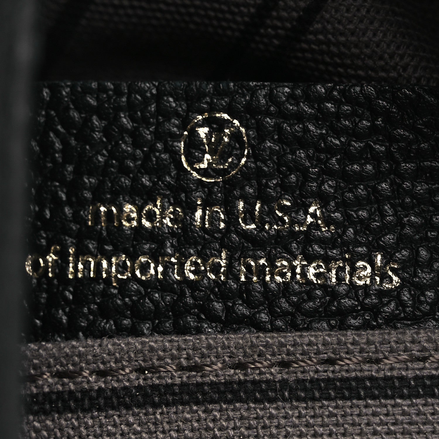 Louis Vuitton Empreinte Montaigne GM Black 7 of 16
