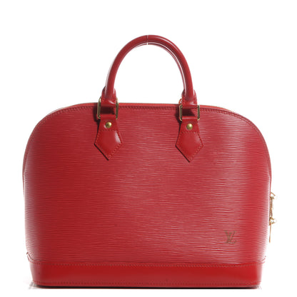 Louis Vuitton Epi Alma PM Red 1 of 7