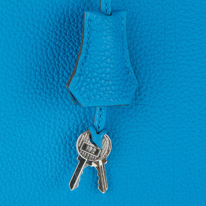 Hermes Togo Kelly Retourne 28 Bleu Zanzibar 23 of 25