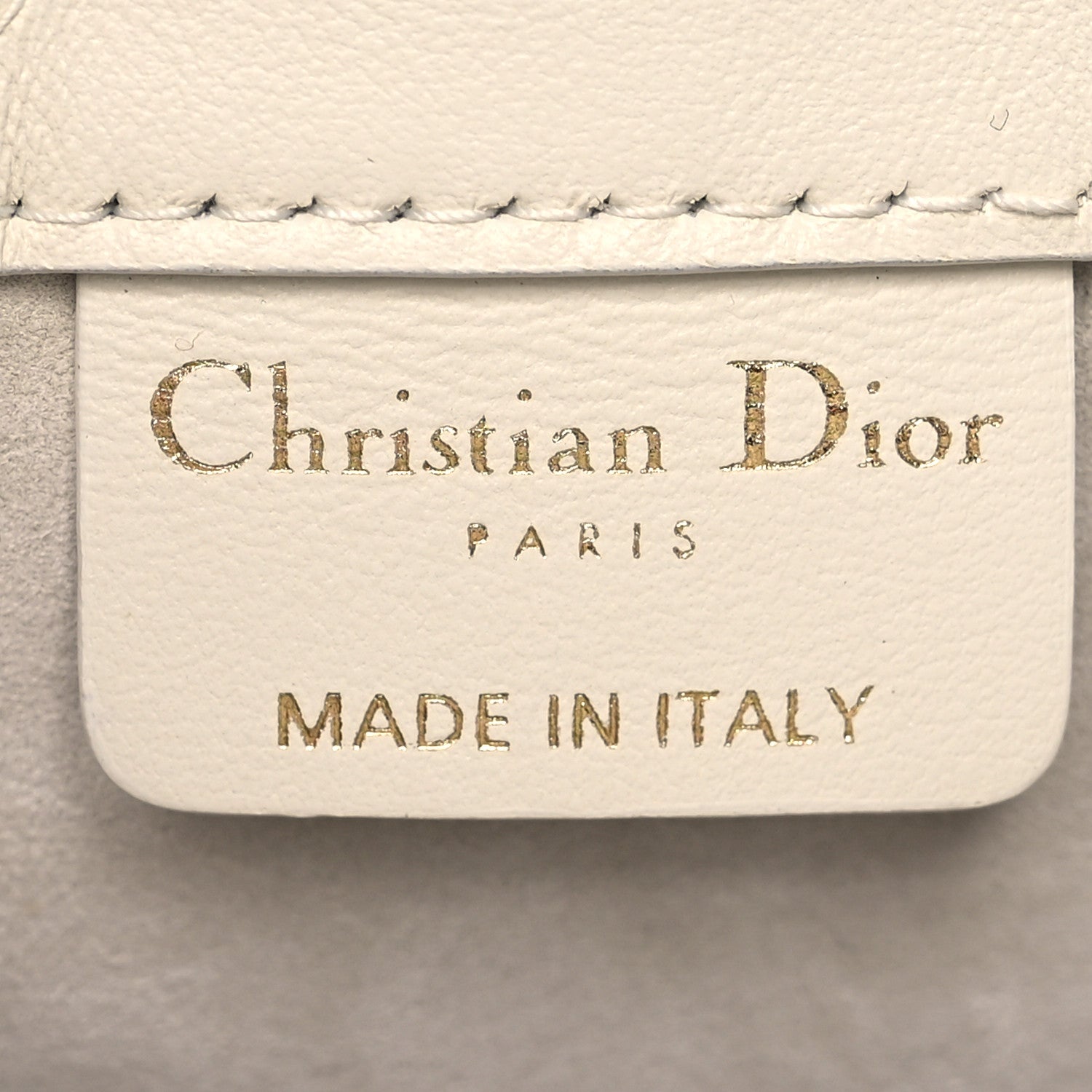 Christian Dior Calfskin Macrocannage Mini Book Tote Latte 6 of 11