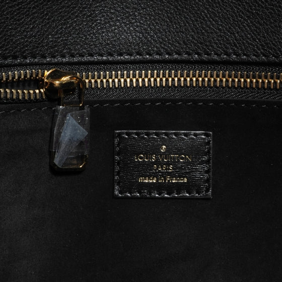 Louis Vuitton Veau Cachemire Tote W PM Black 6 of 7