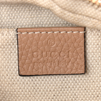 Gucci Pebbled Calfskin Small Soho Disco Bag Camelia 6 of 9