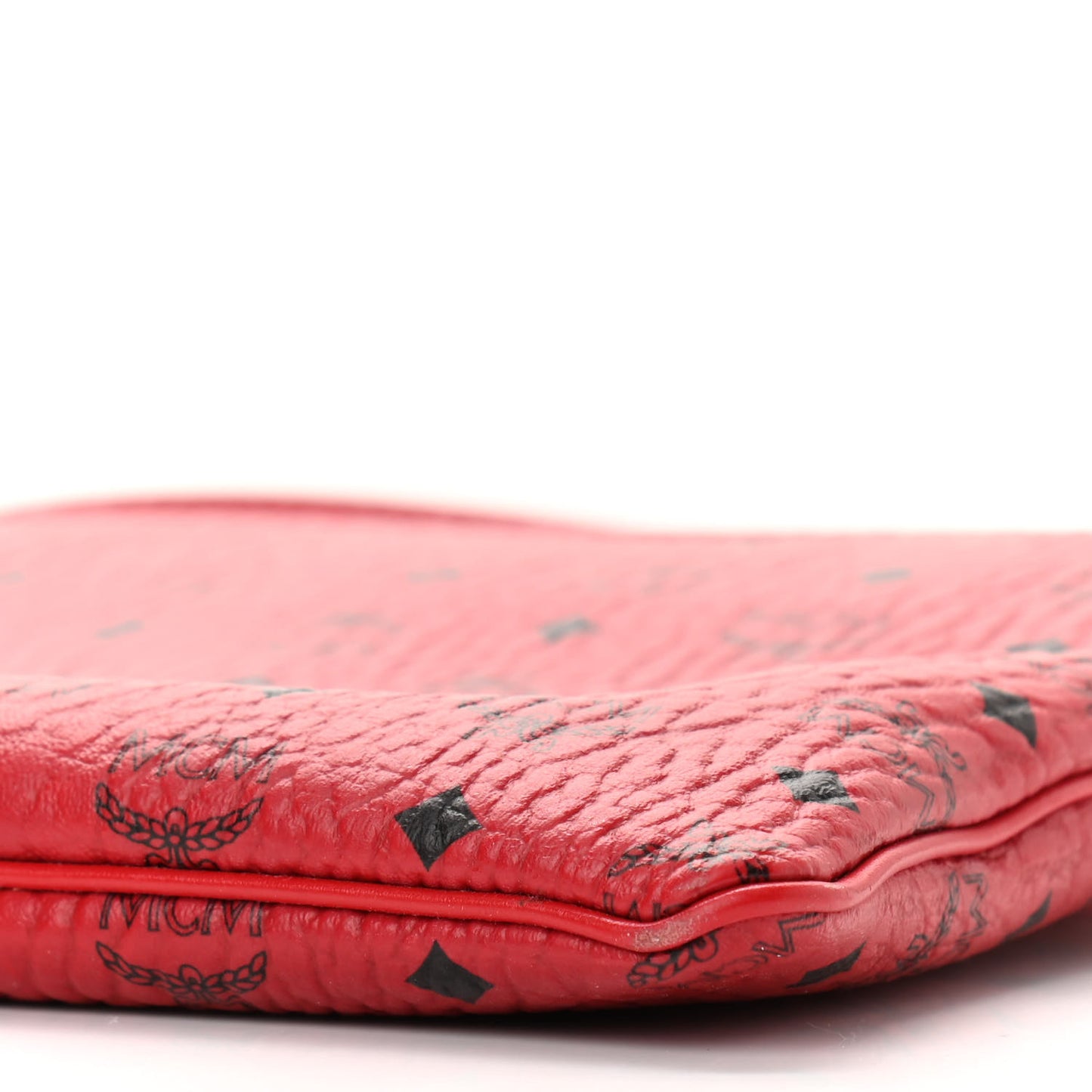 Visetos Medium Crossbody Pouch Ruby Red