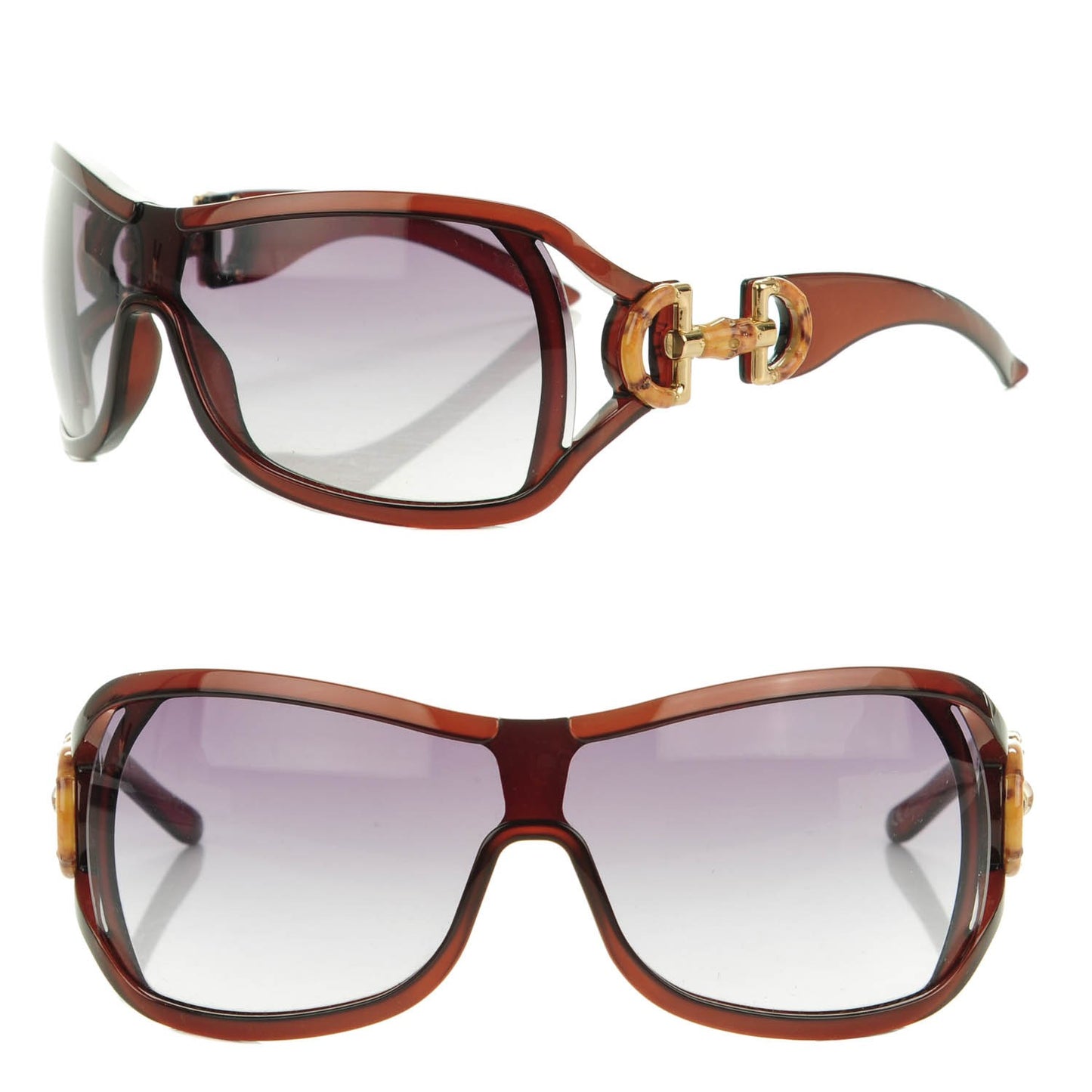 Bamboo Horsebit 3035/S Sunglasses Brown