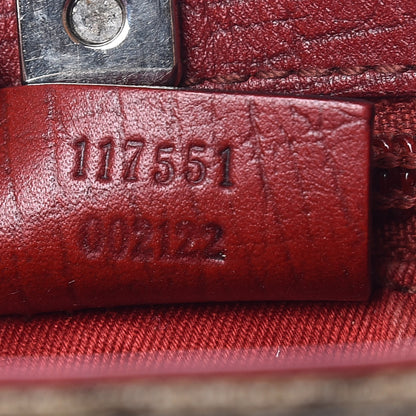 Gucci GG Plus Monogram Vertical Tote Red 13 of 24