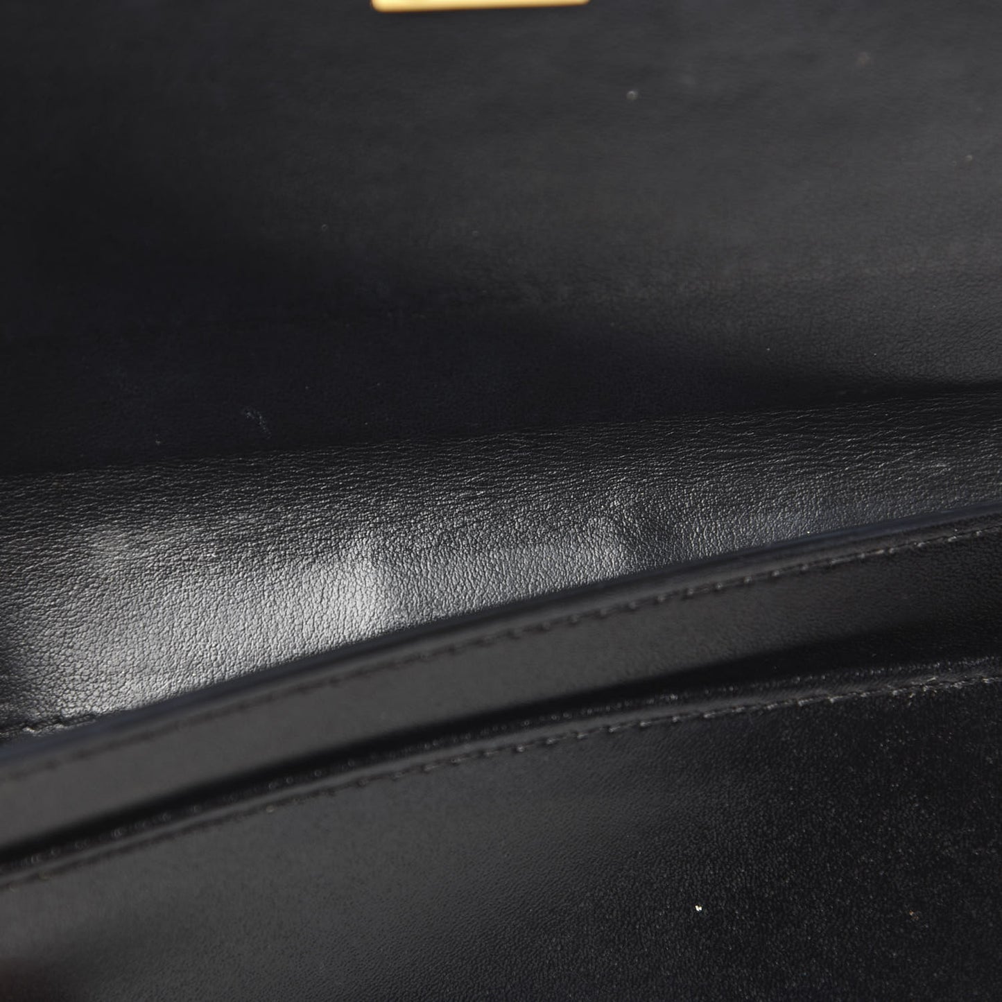 Vitello Studded French Wallet Black