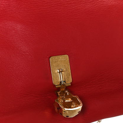 Alexander McQueen Calfskin Skull Crossbody Bag Red 11 of 11