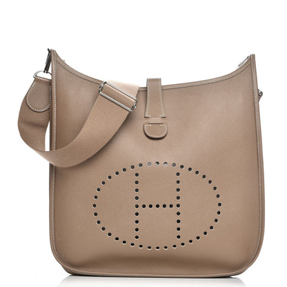 Hermes Epsom Evelyne III GM Etoupe 1 of 9