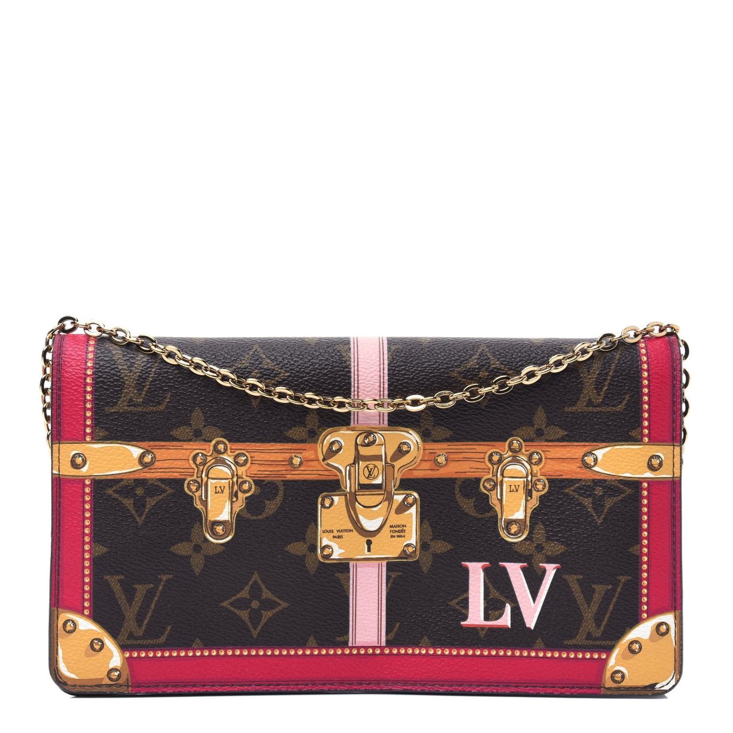 Monogram Summer Trunks Pochette Weekend