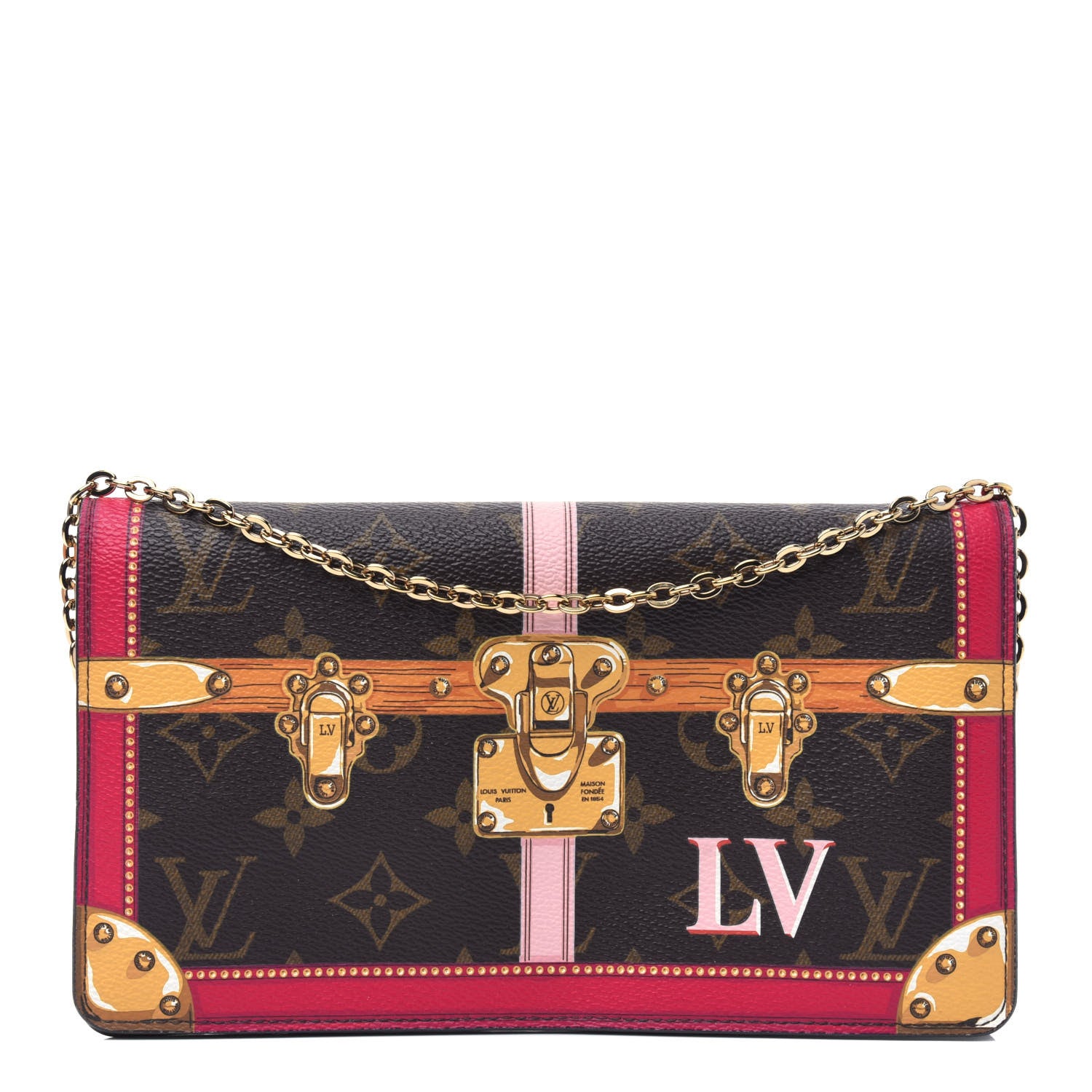Louis Vuitton Monogram Summer Trunks Pochette Weekend 1 of 12