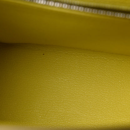 Hermes Epsom Kelly Sellier 25 Lime 14 of 17