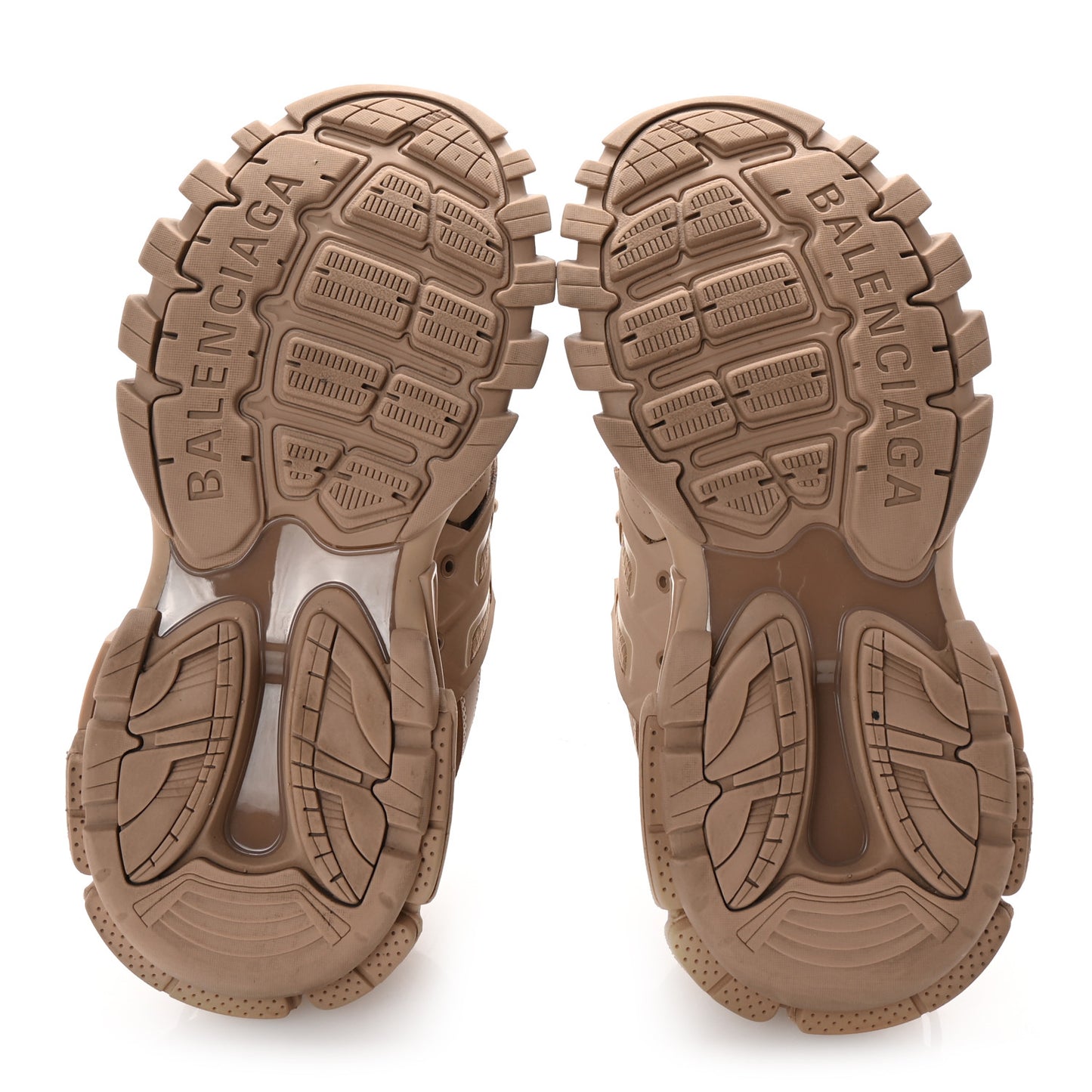 Mesh Rubber Uni-Matte Full Color Womens Track Sneakers 38 Full Beige