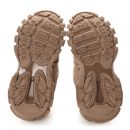 Balenciaga Mesh Rubber Uni-Matte Full Color Womens Track Sneakers 38 Full Beige 6 of 9