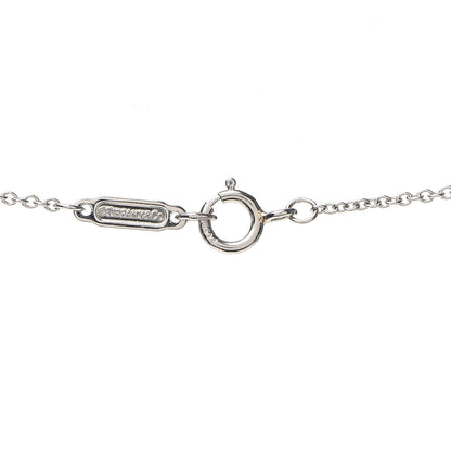 Tiffany Platinum Diamond Small Paper Flowers Pendant Necklace 5 of 6